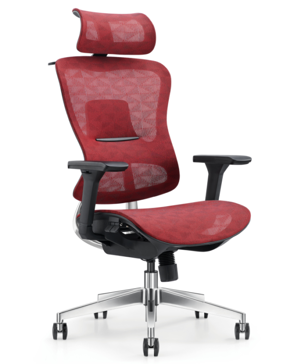 Adjustable seat depth office chair