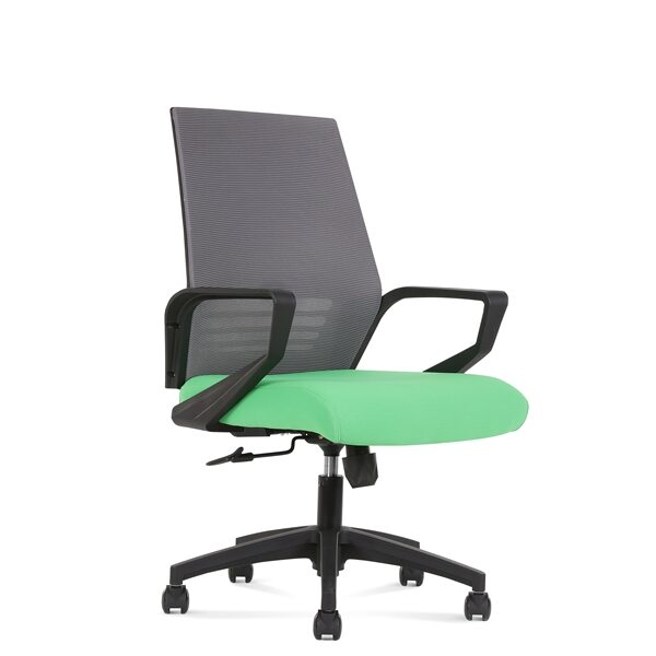 Mid Back Mesh Drafting Chairs, with Lumbar Support put in the office home